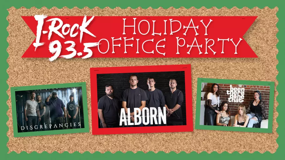 I-Rock 93.5 Holiday Office Party with Alborn, Discrepancies, BTDT