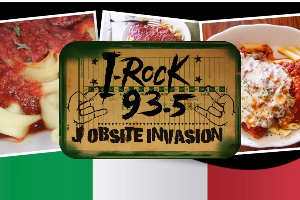 The I-Rock 93.5 Jobsite Invasion with Grinders & Spaghetti House